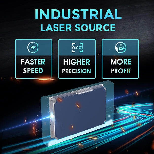 Graveur laser à fibre métallique et plastique G2 20W