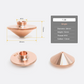 Laser Nozzles Pack for M2/M3 Series (5 Pcs)