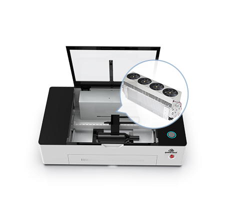 Découpeur et graveur laser pour tubes métalliques gweike cloud RF avec rotation