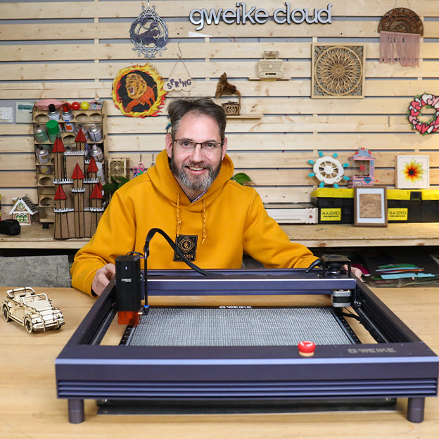 Découpeuse et graveuse laser Gweike G1 10W