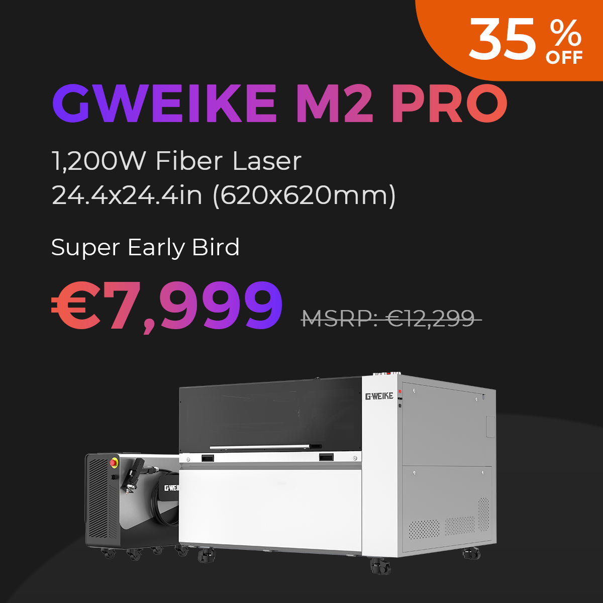 Gweike M Series Final Payment (Deposit clients only)