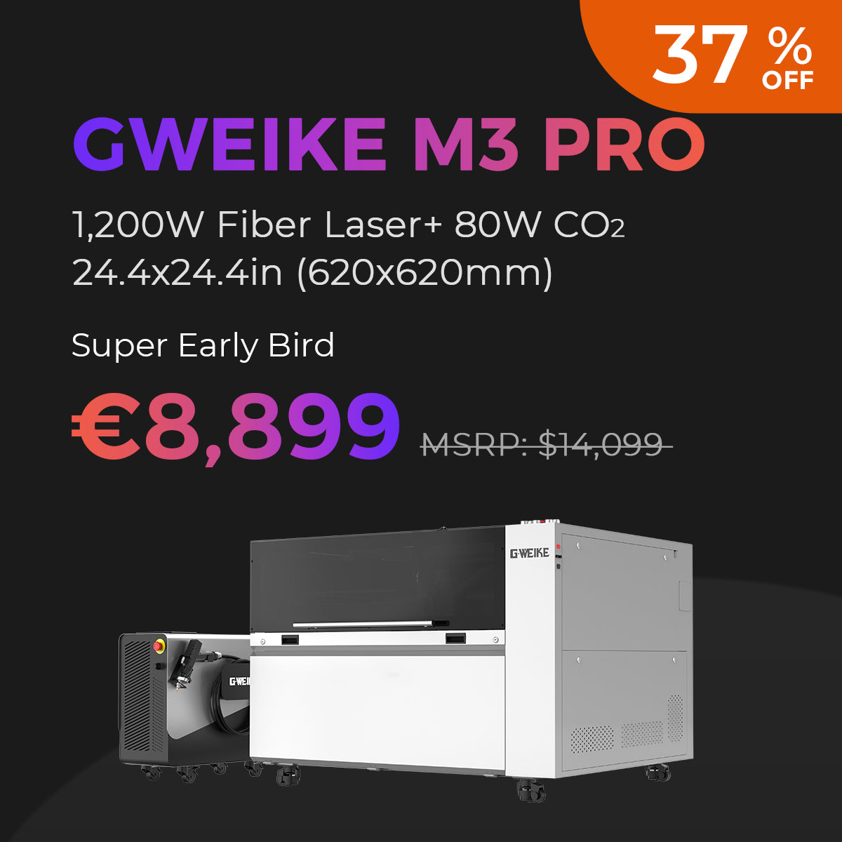 Gweike M Series Final Payment (Deposit clients only)
