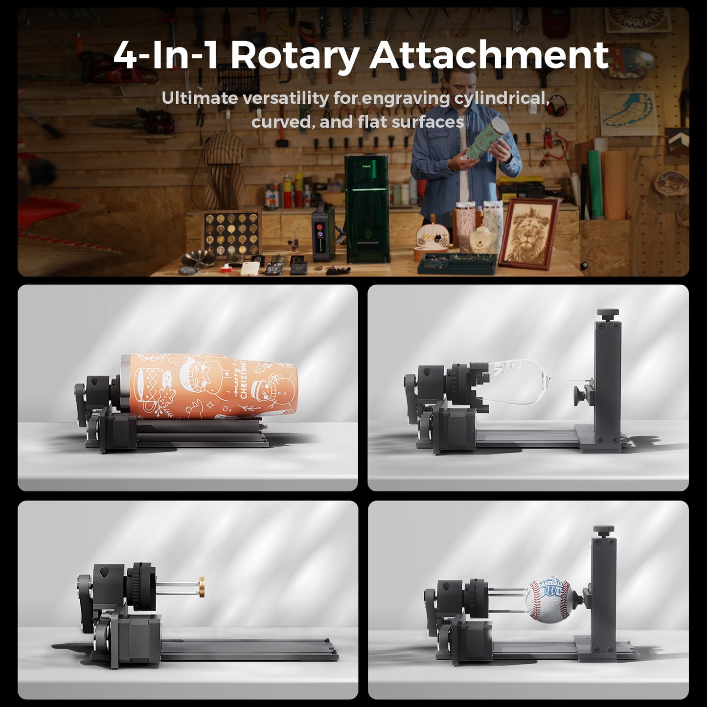 Gweike G3 50W/30W/20W Fiber & 20W Diode Dual Laser Engraver